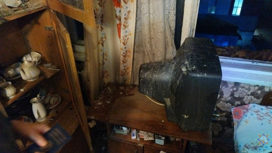 Ночью в Бобруйске горела комната в девятиэтажном общежитии 