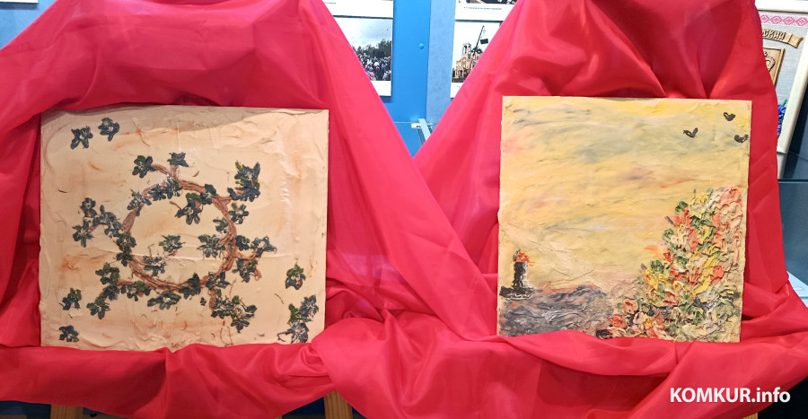 В Глусском краеведческом музее жители района познакомились с необычным направлением искусства — шоколадными картинами супругов Александра и Марины Головченко, единственных художников в Беларуси, работающих с этим материалом. Все знают, что шоколад можно есть, но не все знают, что шоколадом можно… рисовать.  Шоколад давно перестал быть просто сладостью – в руках современных художников он превращается в полноценный художественный материал. Им рисуют, лепят, создают барельефы и целые инсталляции. Это направление стоит на стыке гастрономии и искусства, где вкус, аромат и визуальная выразительность работают вместе. Вот и жители Глуска познакомились с такой стороной любимого десерта. В районном краеведческом музее прошла творческая встреча с белорусскими художниками Александром и Мариной Головченко, которые создают картины из шоколада. Это совершенно новое направление в искусстве, и супруги Головченко – единственные художники в Беларуси, использующие такой необычный и живой материал в своем творчестве. Их работы – это сочетание мастерства, фантазии и тонкой ручной работы. Причем в прямом смысле слова, ведь шоколадные картины «пишутся» в том числе и руками.  Мастера говорят, что работать с таким материалом нужно быстро, пока он не начал застывать. Поэтому, прежде чем приступать, картина у художника в голове должна быть четко сформирована. Правда, иногда шоколад вносит свои коррективы, к примеру, никак не желает ложится на холст, как было задумано и «выбирает» свой путь. В таком случае человеку остается только смирится и подстроится под веление судьбы и свой удивительный и норовистый материал.   Такое необычное искусство вызывает интерес, и авторов с их картинами приглашают на выставки в разные города Беларуси и не только, на различные конкурсы. К примеру, картина «Кошечка» ездила на конкурс даже в Турцию, где представляла Беларусь.  Надо сказать, что каждая из шоколадных картин – уникальна. Вторую точно такую же написать невозможно, как бы ни старался автор.   Картины съедобны – в них используется только высококачественные какао-бобы и пищевые краски.  – На выставках об этом мы рассказываем только взрослым, а если присутствуют дети, то лучше об этом умолчать, – смеется Марина Головченко.   Картины, представленные на творческой встрече в Глусском музее, из серии «Коты и цветы». Этой экспозиции почти год и столько же времени она путешествует по белорусским городам. А тем временем у Александра и Марины Головченко есть уже и планы на ближайшее будущее – они начали работу над новой серией картин из шоколада, и эта экспозиция будет называться «Море».  Шоколадное искусство – это про смелость экспериментировать и видеть красоту там, где ее обычно не ищут. И, пожалуй, про то самое детское чувство удивления, которое возвращается, когда привычное вдруг становится волшебным. Кстати, в мире шоколадом пишут как экспериментаторы, так и признанные мастера. Например, бразильско‑американский художник Вик Муниз создает целые серии работ, нанося растопленный шоколад как краску. Концептуальный художник Эд Рушей еще в 1970‑х использовал шоколад в масштабной инсталляции Chocolate Room, превратив помещение в ароматное арт‑пространство. Ольга ЯНУШЕВСКАЯ Фото автора