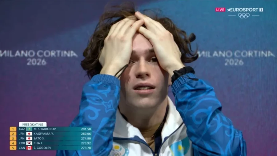 А сейчас Михаил Шайдоров (Казахстан) уже ничего не понимает ... Всмысле золото?!!