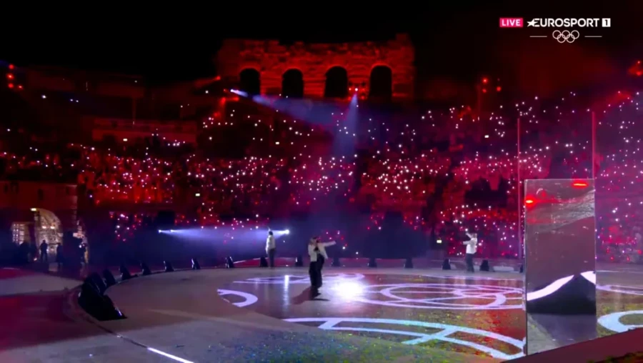 22.02.2026, Верона. Церемония закрытия Олимпийских игр