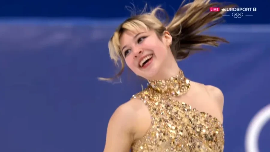 19.02.2026, Олимпийские игры. Алиса Лю (США) в золотом