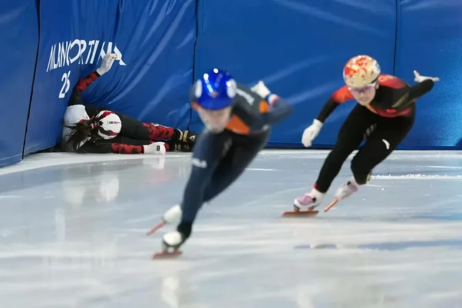 20.02.2026, Олимпийские игры. Через круг здесь же упадёт  вторая