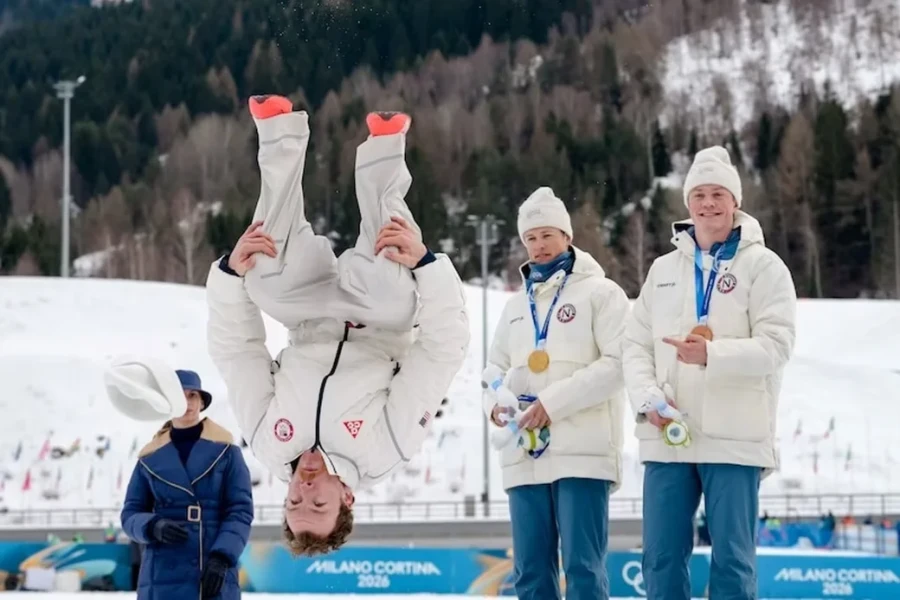 10.02.2026, Олимпийские игры. Бен Огден (США). Фото Євген Малолєтка