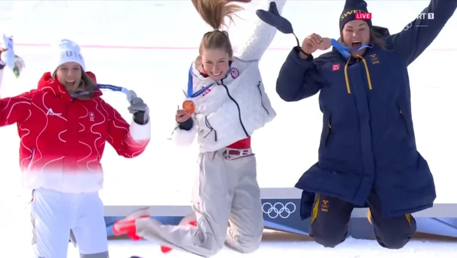 18.02.2026, Олимпийские игры. Микаэла Шифрин (США) наконец-то Олимпийская чепионка