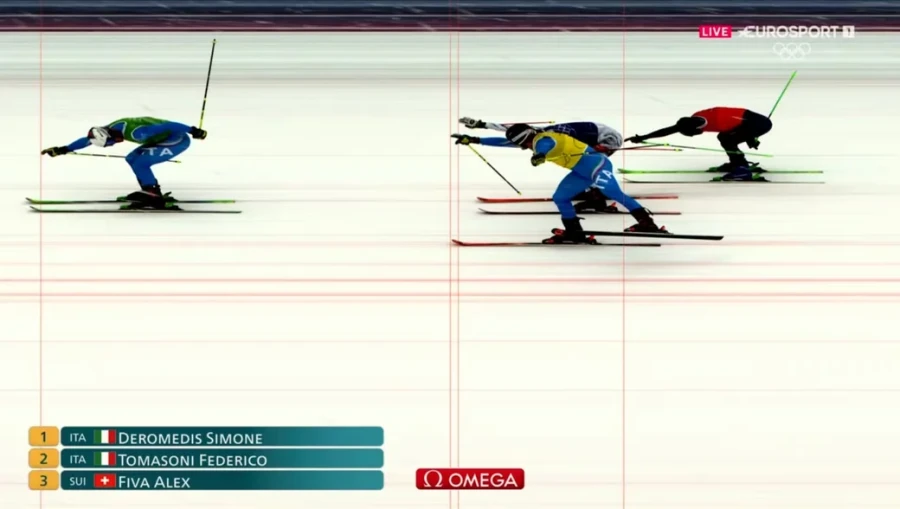 20.02.2026, Олимпийские игры. Всю дистанцию Федерико позади Алекса