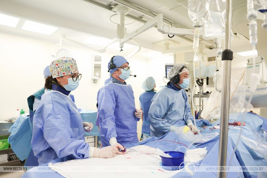 Новую технологию лечения поражения коронарных артерий планируют внедрить во всех областях Беларуси