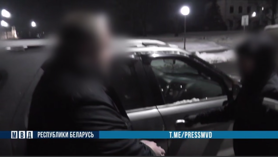 Скан с видео МВД РБ