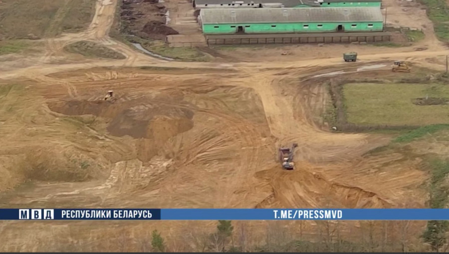 Жители Минской области наворовали песка на два миллиона рублей