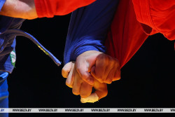 Борцы Могилевской области первыми вышли в финал «Лиги храбрых»