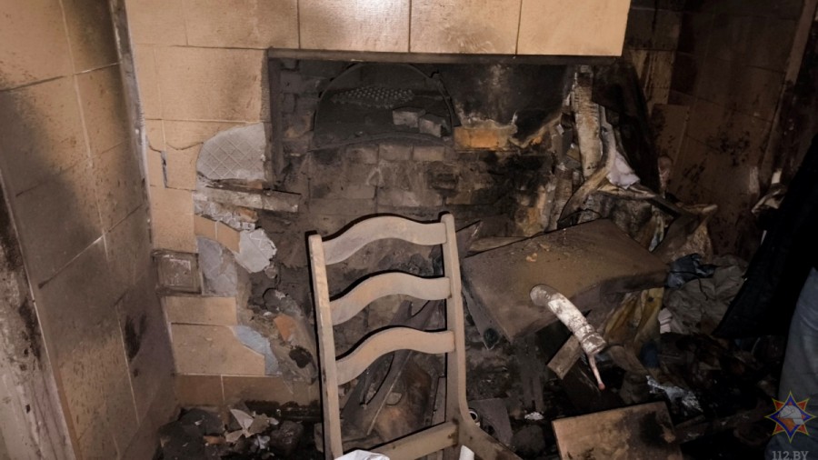 Отопительный котел разорвался в жилом доме в Шкловском районе. Пострадал хозяин