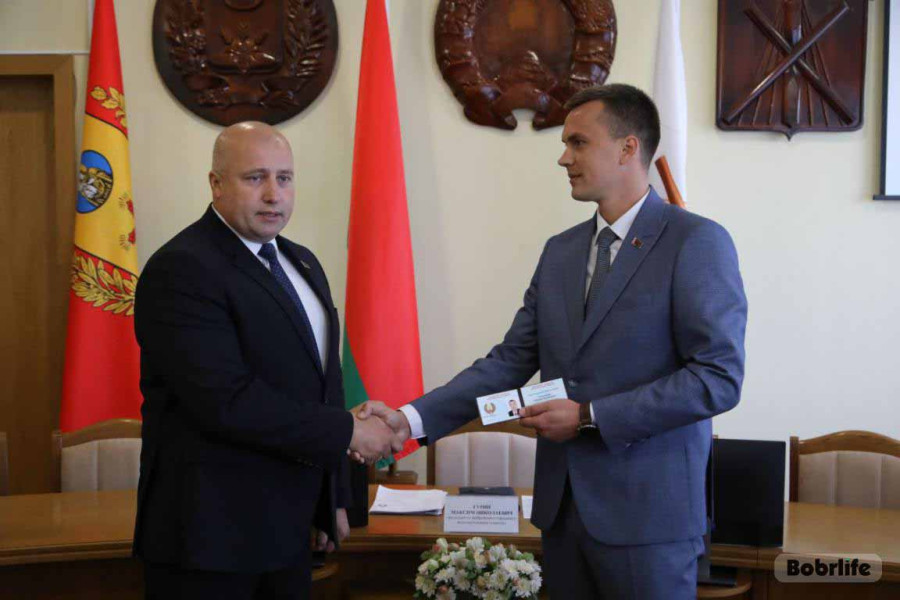 В Бобруйске новый первый заместитель председателя горисполкома