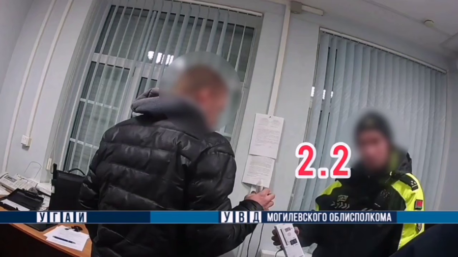 В Осиповичском районе задержан пьяный бесправник