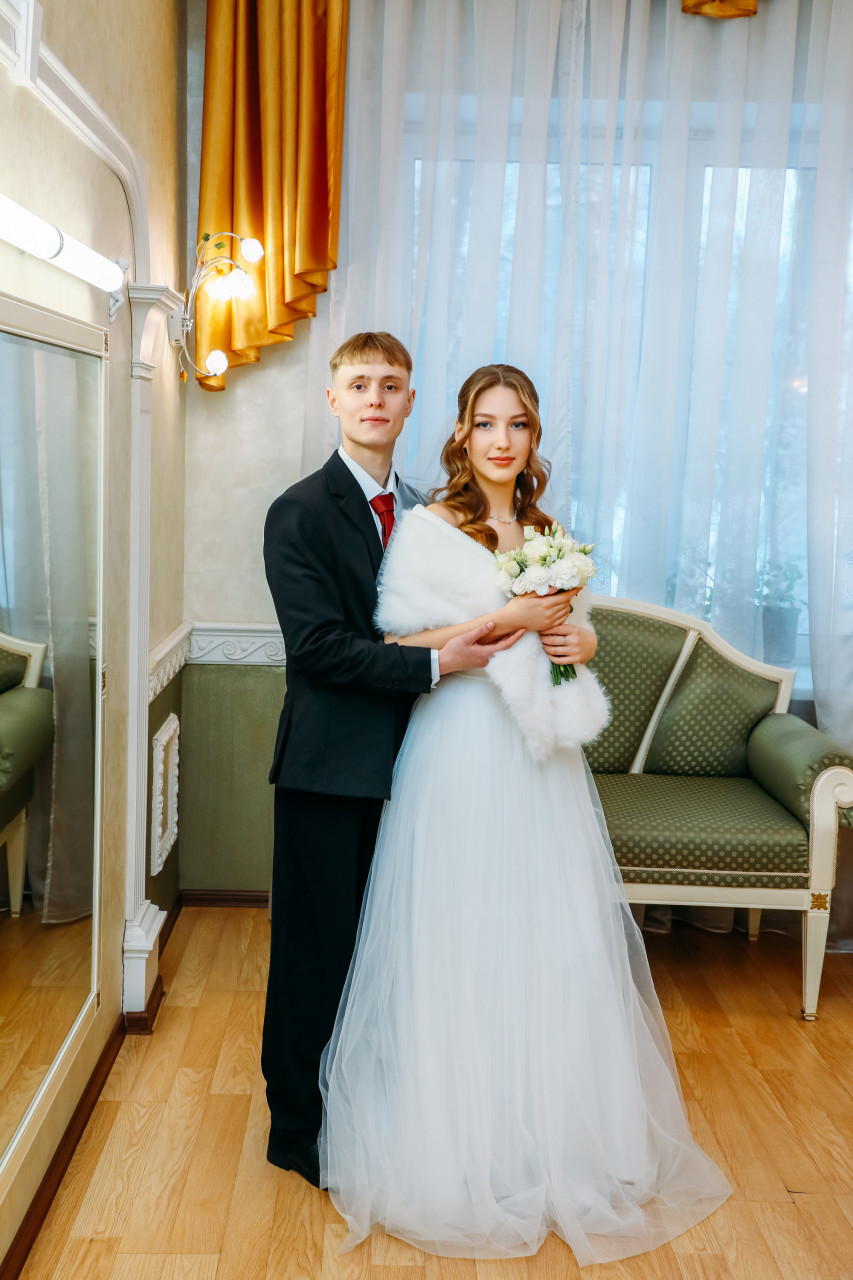23.01.2026г. Бобруйск. Свадебная пара Максим и Анастасия.