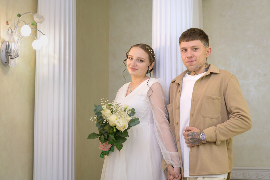 23.12.2025 г. Свадебная пара. Татьяна и Леонид.