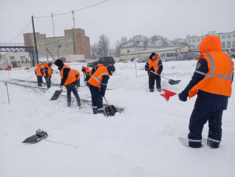 БЖД предупреждает об опоздании поездов в связи с погодными условиями