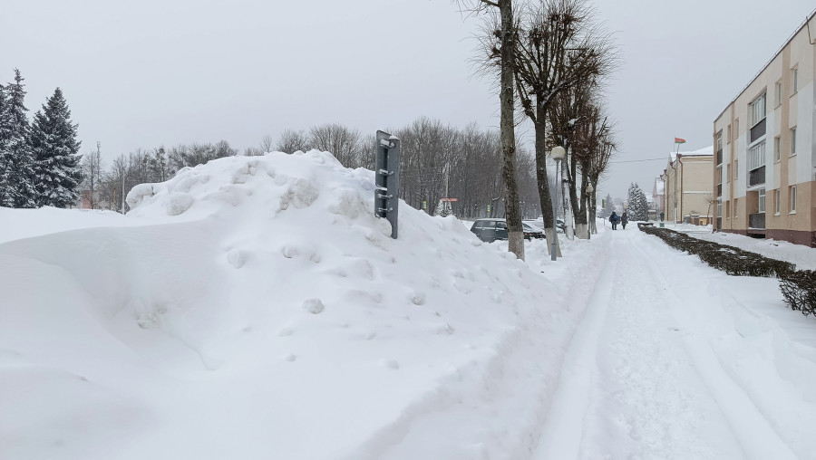 9.01.2026 г Глуск. Циклон Улли.