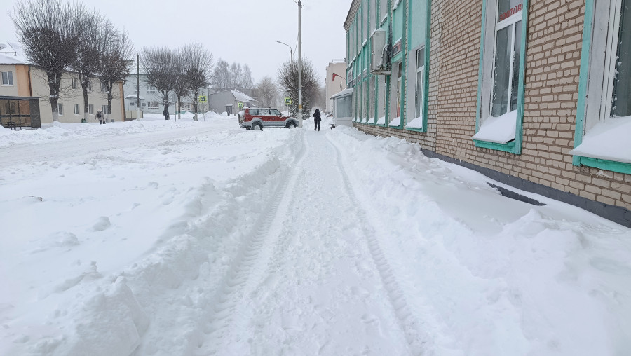 9.01.2026 г Глуск. Циклон Улли.