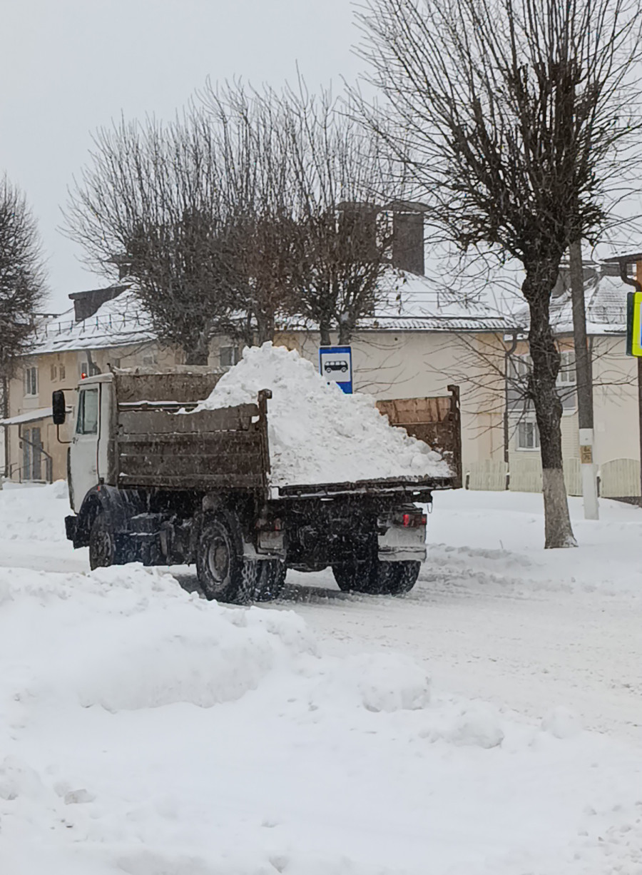 9.01.2026 г Глуск. Циклон Улли.