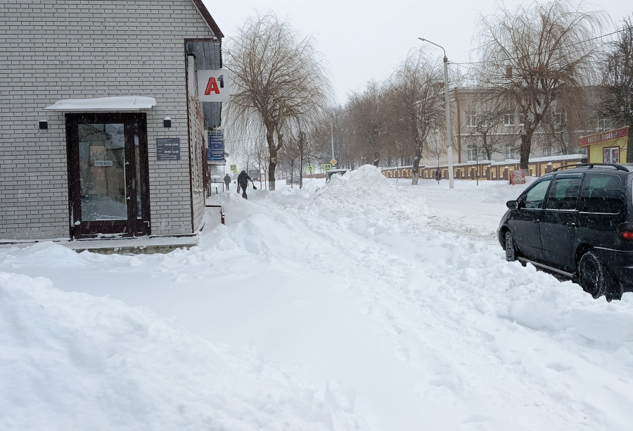 9.01.2026 г Глуск. Циклон Улли.