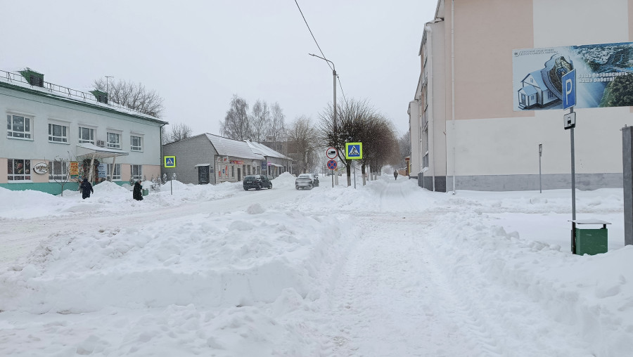 9.01.2026 г Глуск. Циклон Улли.