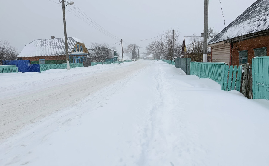 9.01.2026 г Глуск. Циклон Улли.