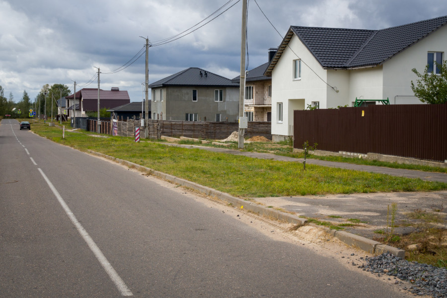 Участок усадебной застройки.