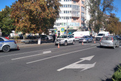 В Бобруйске водитель легкового авто наехал на пешехода