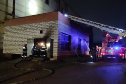 В Бобруйске горела котельная