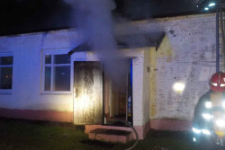 В Бобруйске горел банный комплекс 