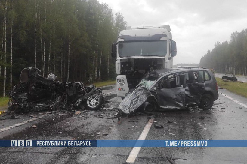 В Брестской области в ДТП погибли пять человек