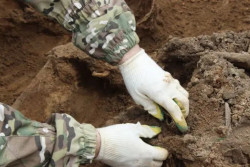 Разыскивают родственников погибшего под Климовичами красноармейца