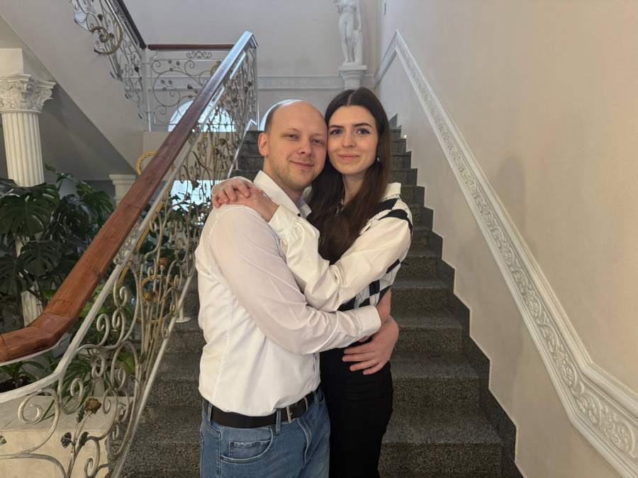 «Он умеет слушать». Свадебная пара недели в Могилеве