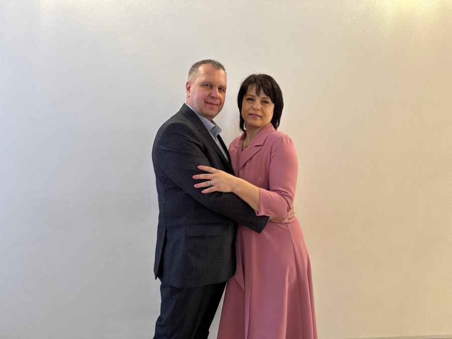  23.01.2026 г. Могилев, ЗАГС. Свадебная пара недели: Лариса и Сергей Владеевы. 