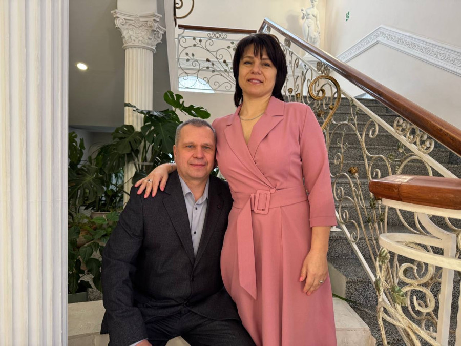  23.01.2026 г. Могилев, ЗАГС. Свадебная пара недели: Лариса и Сергей Владеевы. 