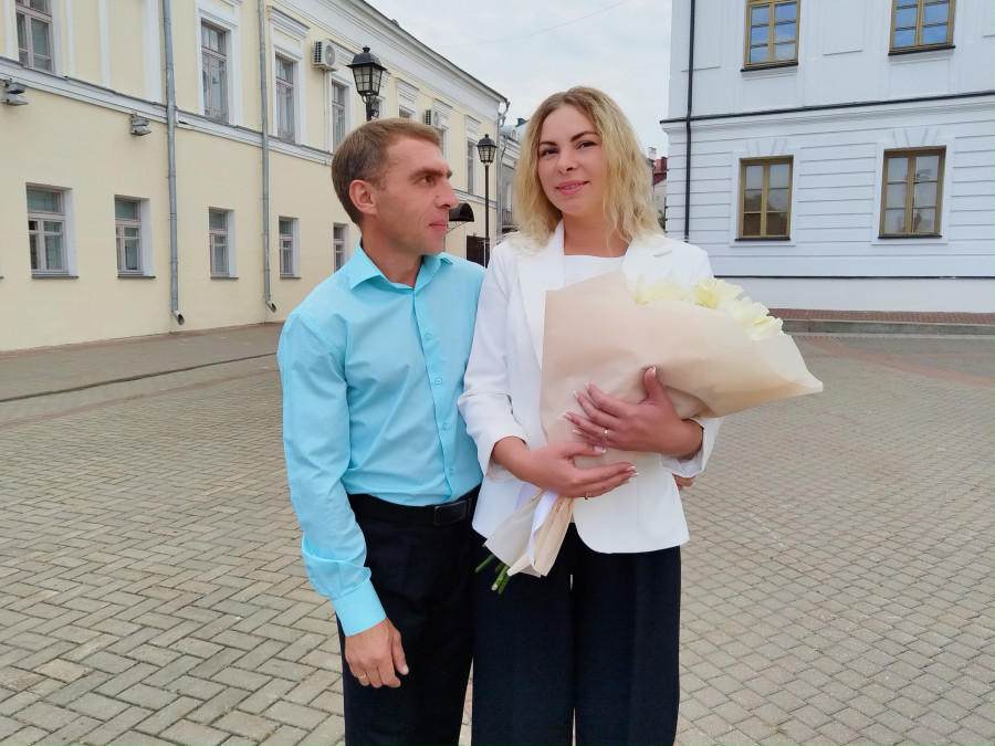 05.09.2025 г. Могилев, ЗАГС. Свадьба недели: Елена и Алексей Колтыгины.
