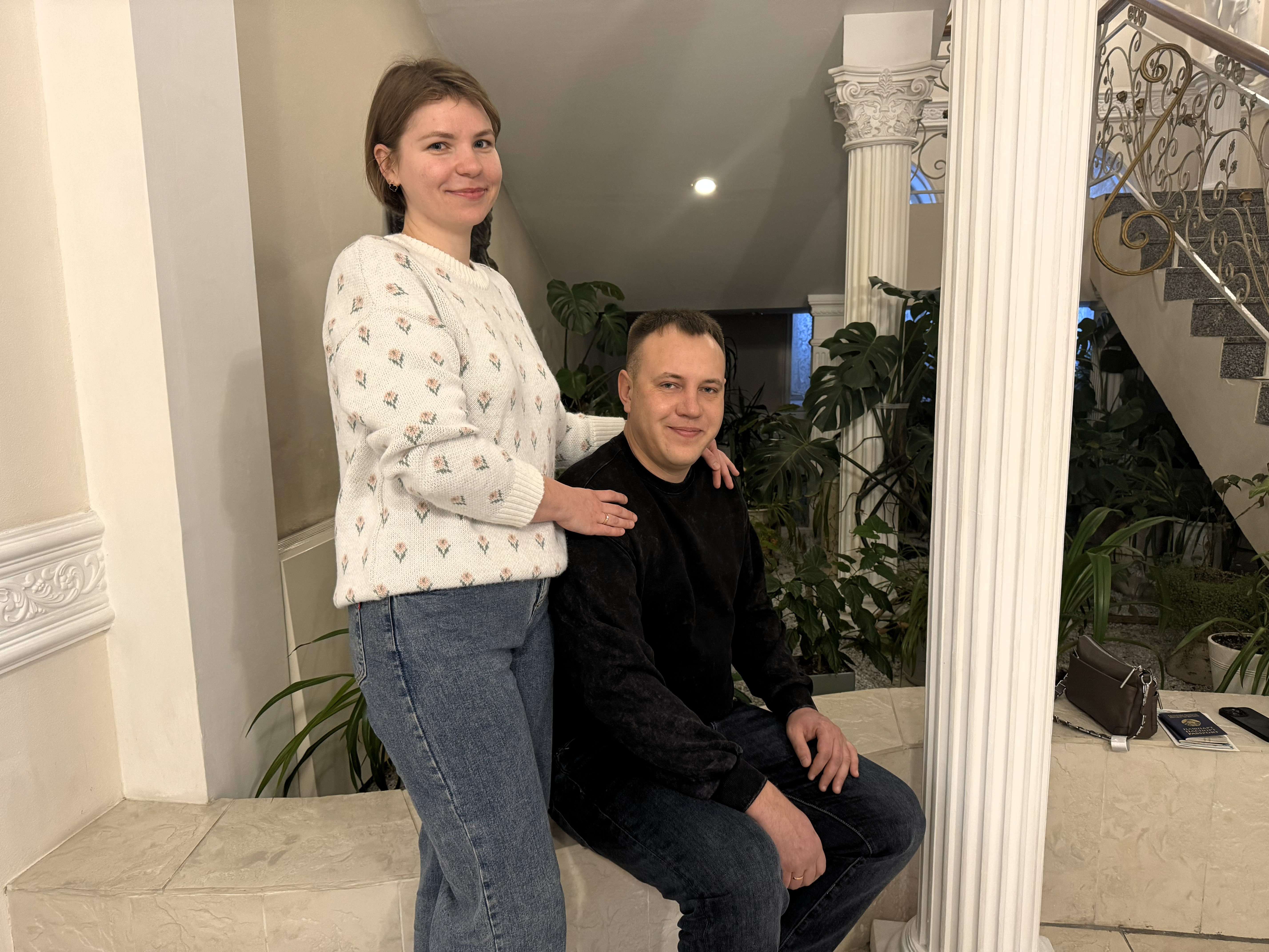   09.01.2026 г. Могилев. ЗАГС. Молодожены недели: Антон и Юлия Бойковы.