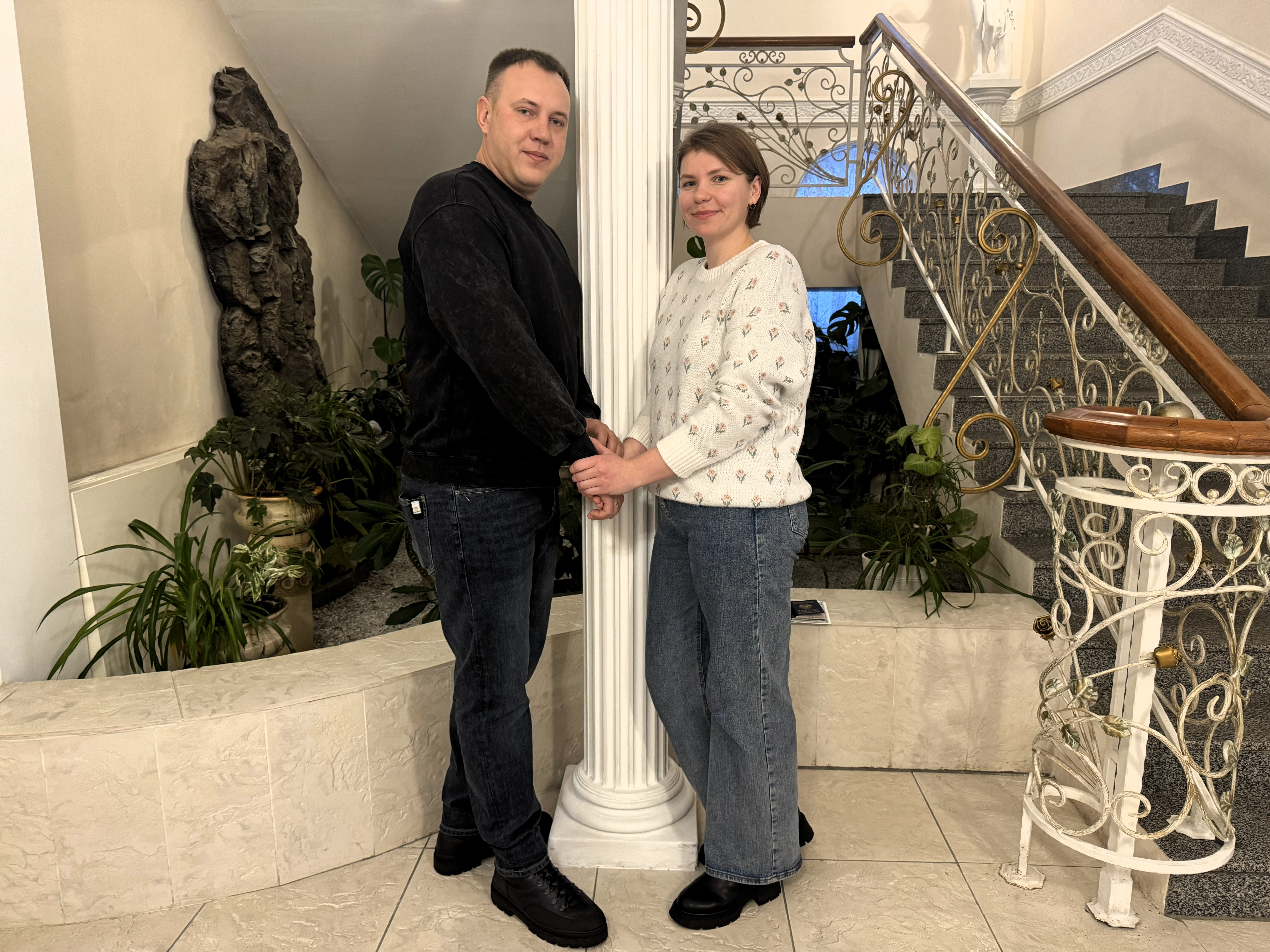   09.01.2026 г. Могилев. ЗАГС. Молодожены недели: Антон и Юлия Бойковы.