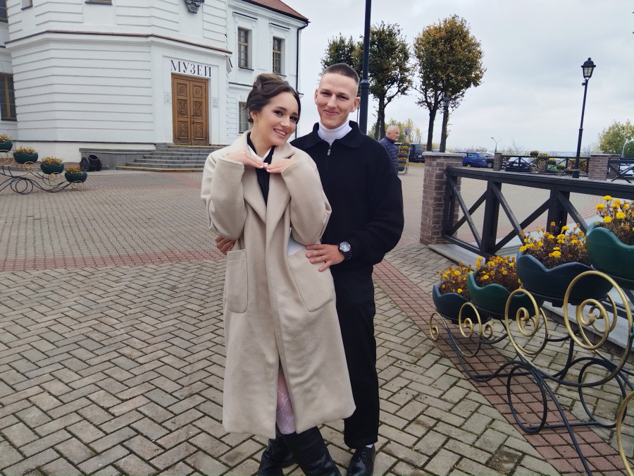 «Нам нравится все решать вдвоем». Свадебная пара недели