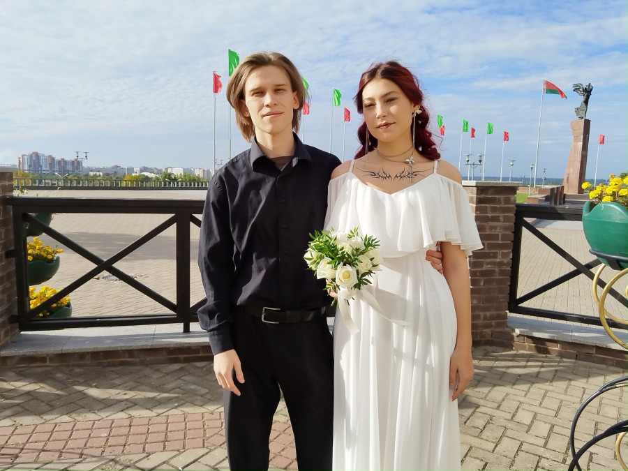 12.09.2025 г. Могилев, ЗАГС. Свадебная пара недели: Анастасия и Дмитрий Мироновичи.