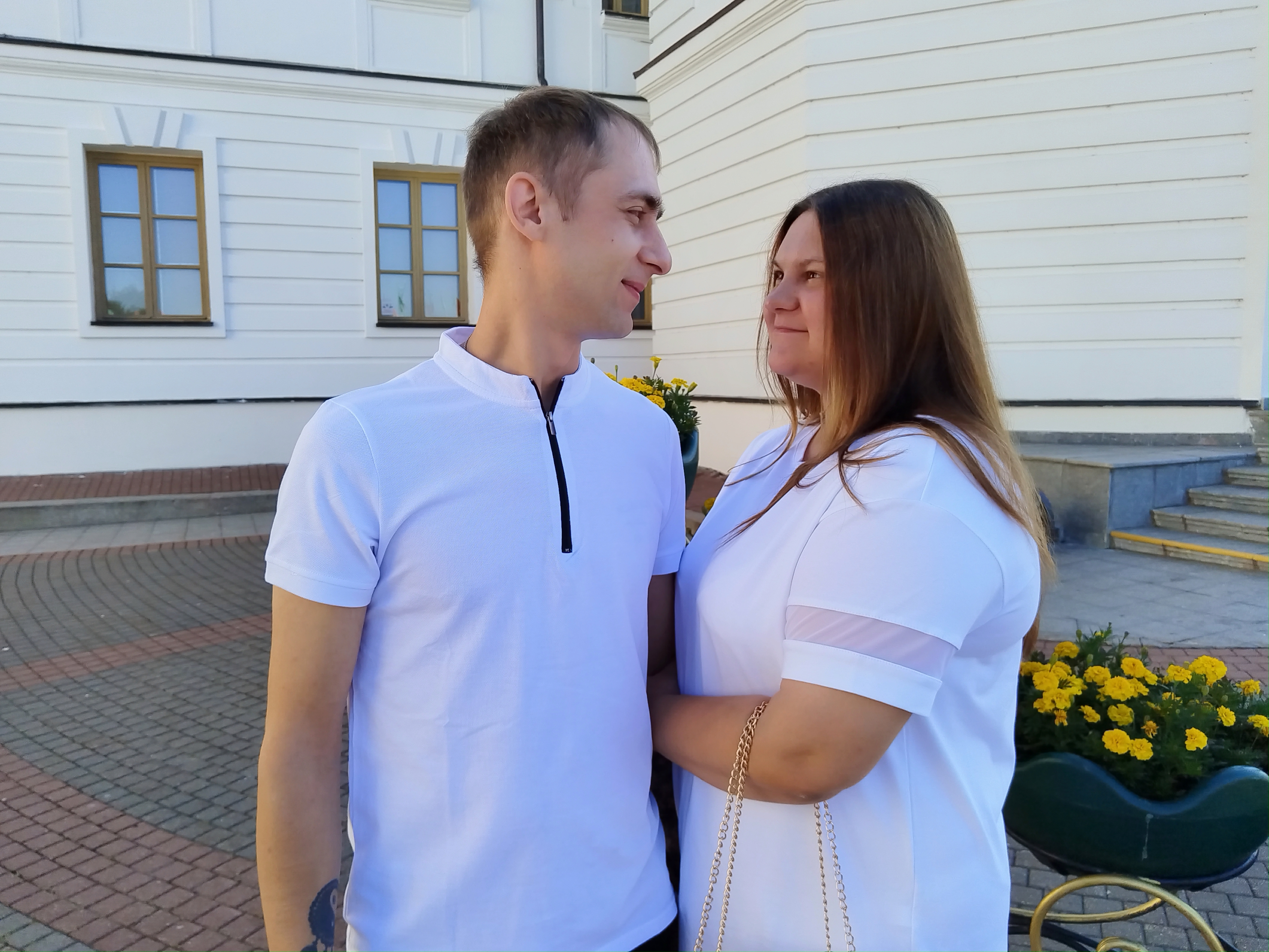 Ради невесты решился на переезд из столицы в Могилев. Свадебная пара недели