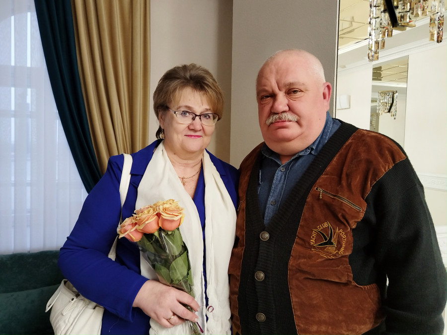 28.11.2025 г. Могилев, ЗАГС. Свадебная пара недели: Николай Довгоносов и Наталья Сергеева.