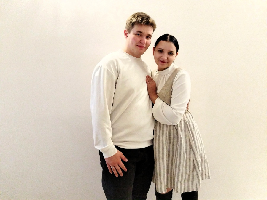 19.12.2025 г. Могилев, ЗАГС. Свадебная пара недели: Василий и Ксения Туньковские.