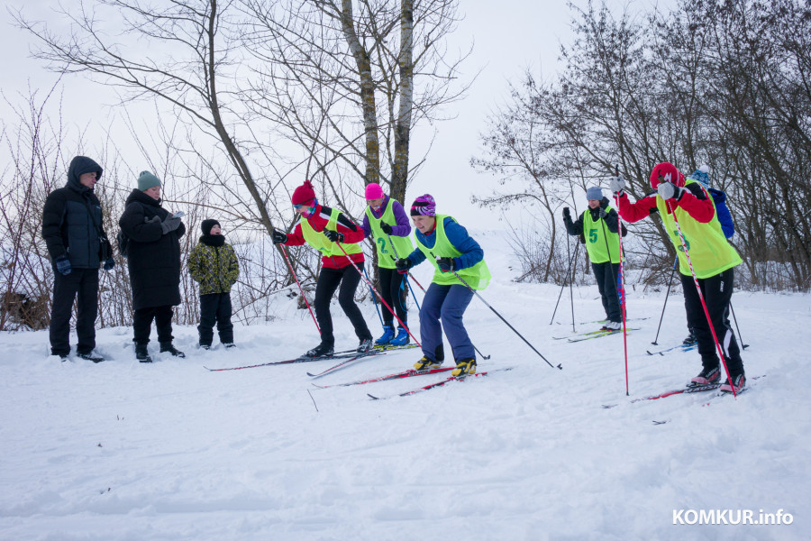Лыжная трасса в Киселевичах восстала, как феникс из пепла и приняла первый новогодний спринт
