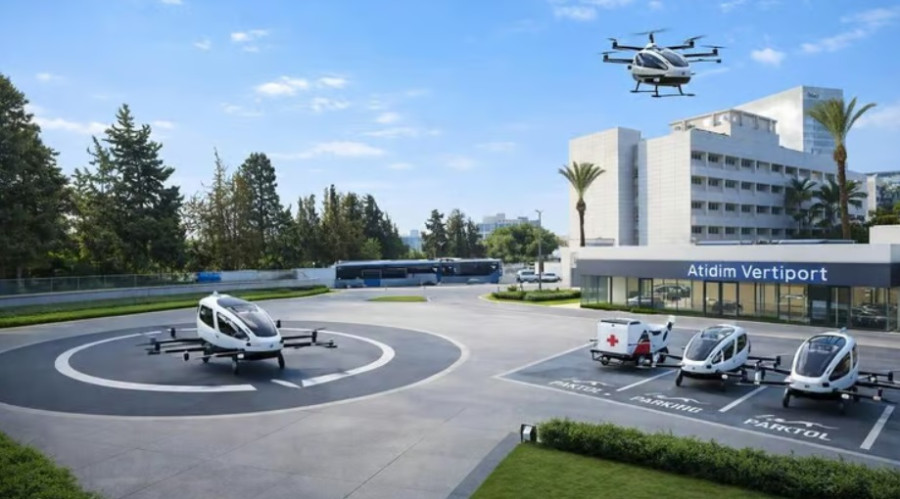 В Тель-Авиве начали строить площадку для аэротакси