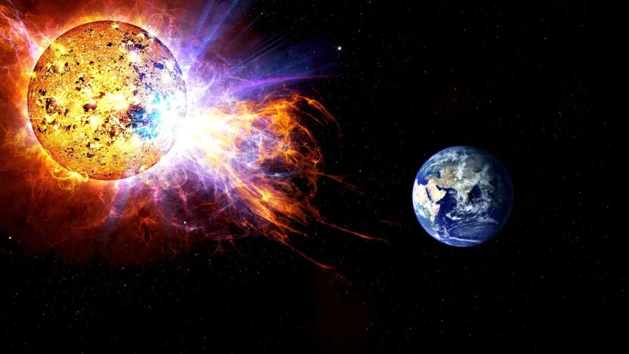 Магнитная буря ожидается на Земле в ночь на 3 января
