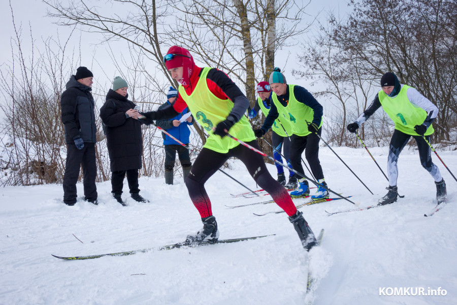 04.01.2026. Микрорайон Киселевичи. Любительские лыжные соревнования сезона 2026 года.
