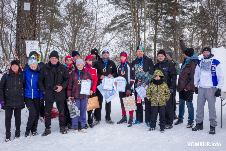 04.01.2026. Микрорайон Киселевичи. Любительские лыжные соревнования сезона 2026 года.
