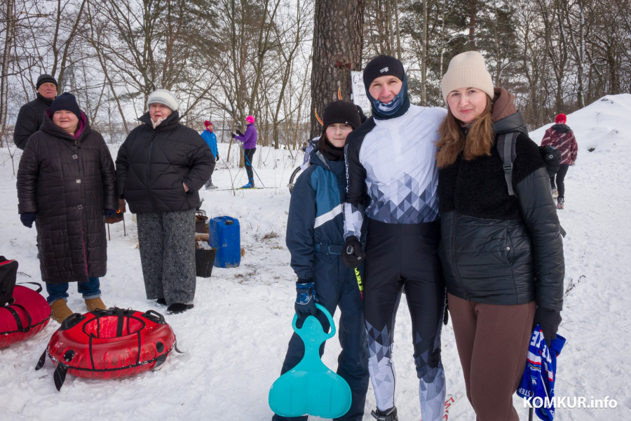 04.01.2026. Микрорайон Киселевичи. Любительские лыжные соревнования сезона 2026 года.
