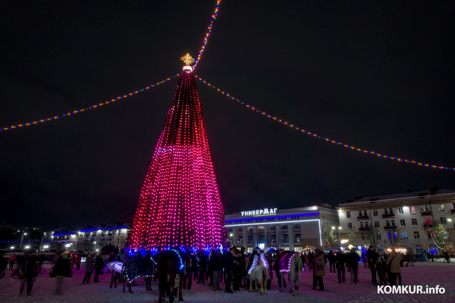 2 января 2026 года. Бобруйск в январских сумерках.