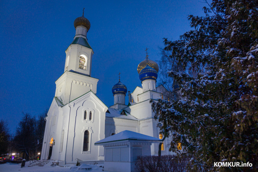 2 января 2026 года. Бобруйск в январских сумерках.